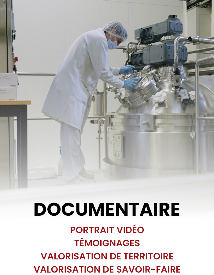 documentaire - portrait vidéo - tarritoire - savoir-faire - reportage musique - clip - live session - captation concert - photos